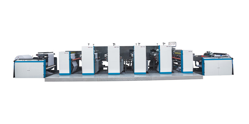 HRY Wide Series In Line Flexographic Printing Machine